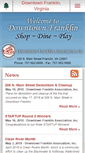 Mobile Screenshot of downtownfranklinva.org